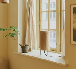 Lampe*Made by Hand Lampe à poser, Ro, , Ø15cm, H40cm - jute