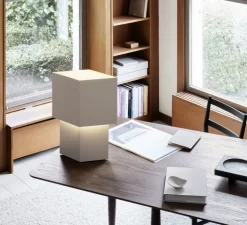 Lampe à poser, Romb 48, Coton, L39cm, H48cm - Pholc