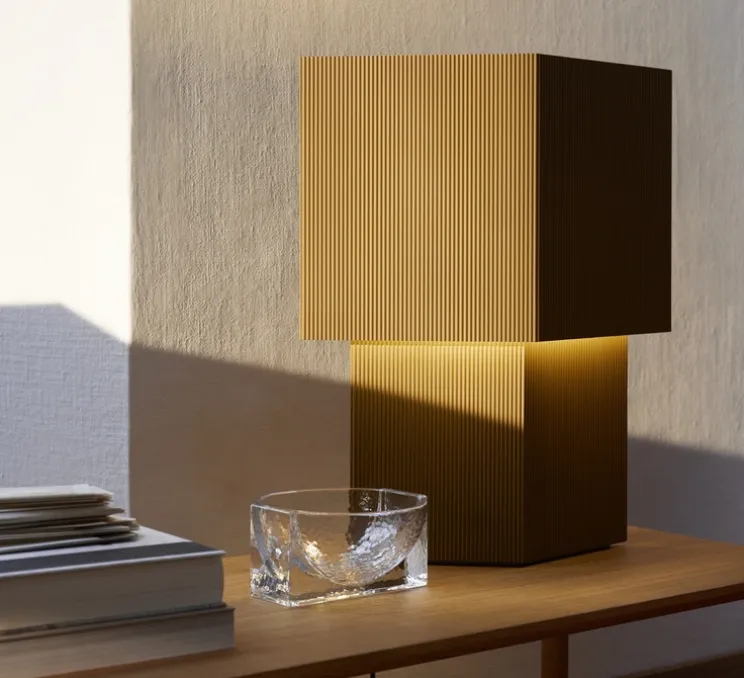 Lampe à poser, Romb 48, Cumin, L39cm, H48cm - Pholc