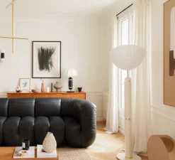 Lampe*Cosin Lampe à poser, Rosalie, , Ø36cm, H60cm - noir