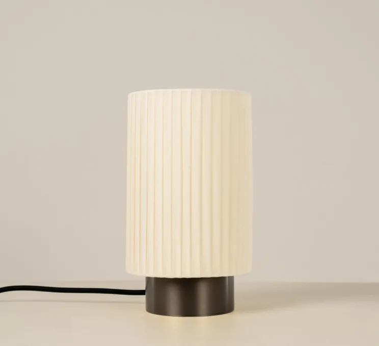 Lampe à poser, Ruban 10-20, graphite satiné, Ø14cm, H24cm - CVL