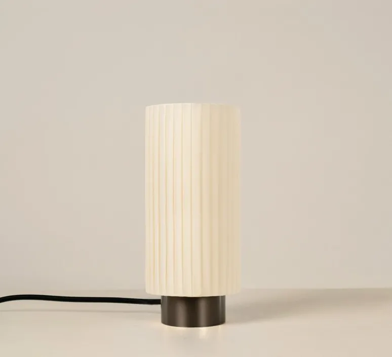 Lampe*CVL Lampe à poser, Ruban 07-20, , Ø10cm, H23cm - graphite satiné