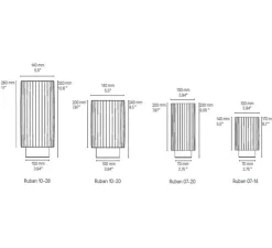Lampe*CVL Lampe à poser, Ruban 10-28, , Ø14cm, H32cm - laiton satiné