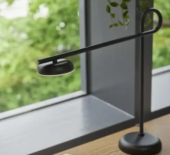 Lampe à poser, Salto, noir, LED, dim, 3000K, 550 lm, L47cm, H47cm - Northern
