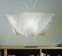 Lampe à poser, Samurai, blanc, LED, 2700k, 970lm, Ø70cm, H70cm - Ingo maurer