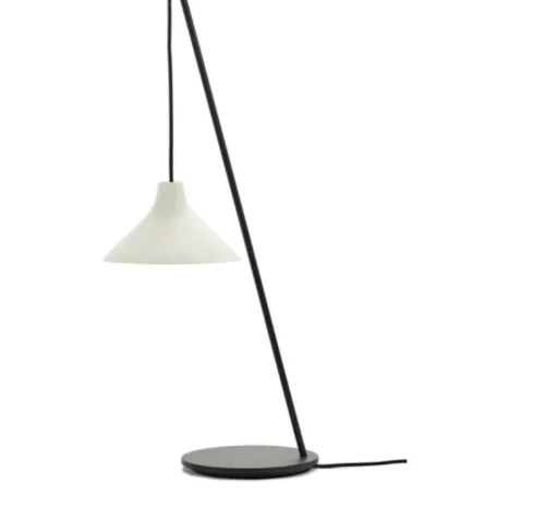 Lampe*Serax Lampe à poser, Seam Table lamp, , L20cm, H71cm - Noir et blanc