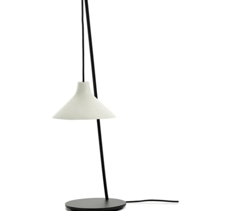 Lampe*Serax Lampe à poser, Seam Table lamp, , L20cm, H71cm - Noir et blanc