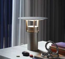 Lampe à poser, Set, aluminium, LED, dim, 2700K, 800 lm, Ø34cm, H38cm - Muuto