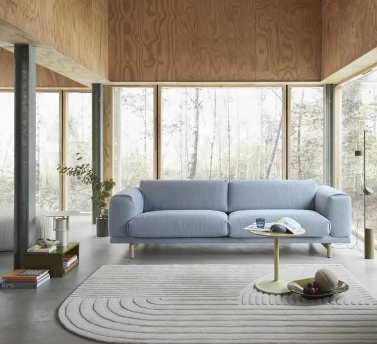 Lampe à poser, Set, aluminium, LED, dim, 2700K, 800 lm, Ø34cm, H38cm - Muuto