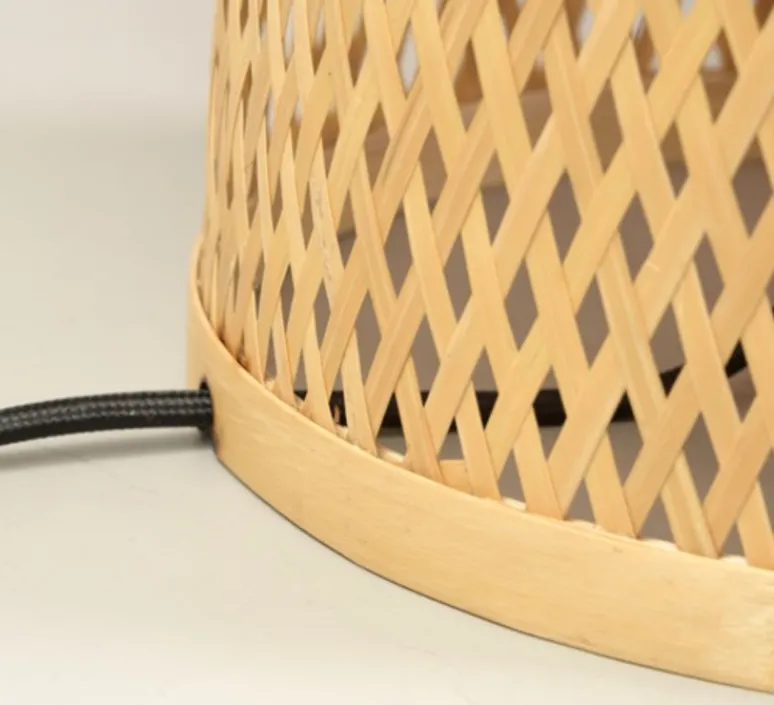 Lampe*Good&Mojo Lampe à poser, Set de 3 Palawan, , Ø40cm, H40cm - Naturel