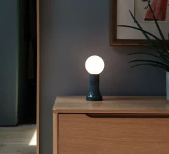 Lampe*Tala Lampe à poser, Shore, , Ø9,5cm, H22,5cm - Gris fumé