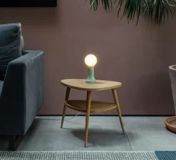 Lampe à poser, Shore, Vert d'eau, Ø9,5cm, H22,5cm - Tala