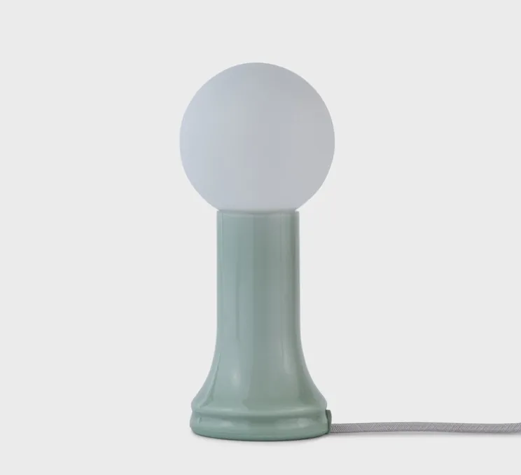 Lampe à poser, Shore, Vert d'eau, Ø9,5cm, H22,5cm - Tala