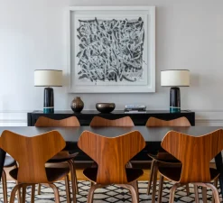 Lampe à poser, Sicilia, radis noir, L40cm, H57,5cm - Sarah Lavoine