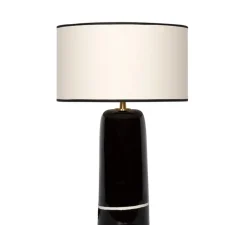 Lampe à poser, Sicilia, radis noir, L40cm, H57,5cm - Sarah Lavoine