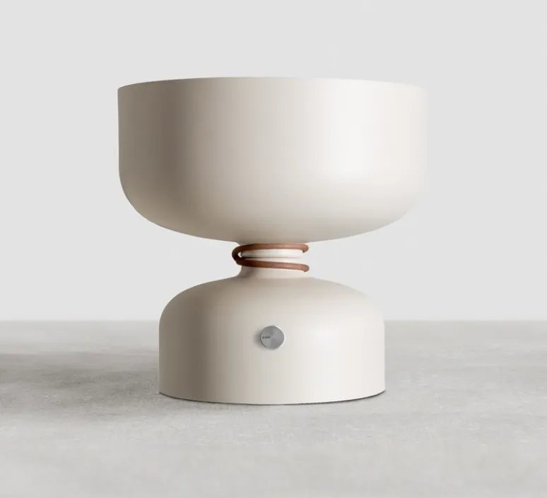 Lampe*A-N-D Lampe à poser, Spotlight Volumes, A/B, , Ø35cm, H35cm - blanc vanille