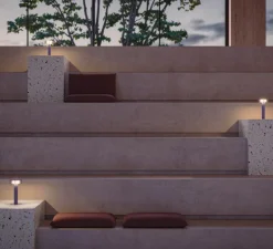 Lampe à poser, Sprinkle, lavande, Ø12cm, H23,5cm - Zero