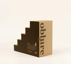 Lampe*Oblure Lampe à poser, Stair, , L18,7cm, H22,5cm - Jaune