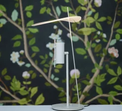 Lampe*OliveLab Lampe à poser, Stilla, , LED, dim, 2700K, 1500 lm, Ø25cm, H50cm - beige