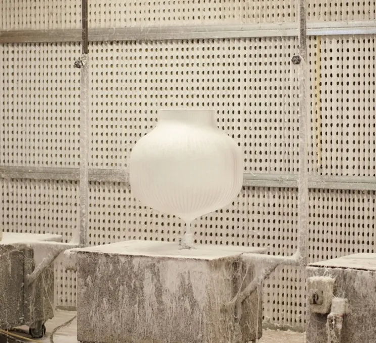 Lampe à poser, Strand, blanc, Ø29cm, H39cm - Muuto