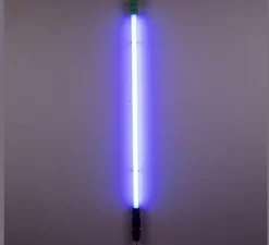 Lampe à poser, Super Linea, bleu, Ø5cm, H140cm - Seletti