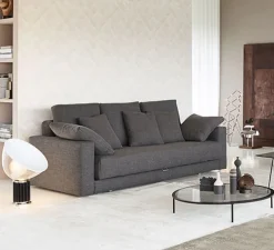 Lampe à poser, Taccia PMMA, noir, LED, 2700K, 1400lm, Ø49,5cm, H64,5cm - Flos