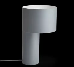 Lampe*Woud Lampe à poser, Tangent, , Ø20cm, H34cm - gris