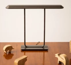 Lampe*Artemide Lampe à poser, Tempio, , LED, dim, 3000K, 524 lm, L46,5cm, H36,5cm - bronze