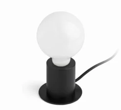 Lampe*Faro Lampe à poser, TEN, , Ø9cm, H7,5cm - noir