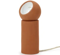 Lampe*Serax Lampe à poser, Terra Light S, , Ø12cm, H29cm - terracotta