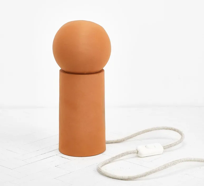 Lampe*Serax Lampe à poser, Terra Light S, , Ø12cm, H29cm - terracotta