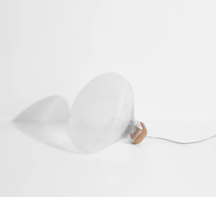 Lampe à poser, Tidelight, transparent, Ø30cm, H26,5cm - Petite Friture