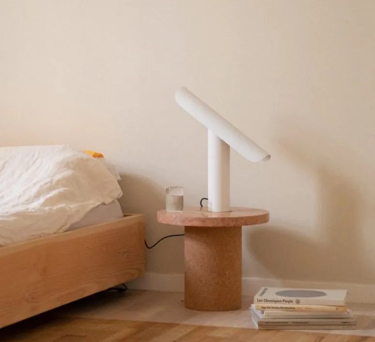 Lampe*Frama Lampe à poser, t-lamp, , L40cm, H33cm - blanc