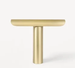 Lampe à poser, t-lamp, laiton brossé, L40cm, H33cm - Frama