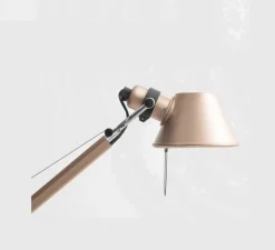 Lampe*Artemide Lampe à poser, Tolomeo Micro Table, cuivre, L45cm, H37cm - bronze
