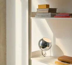 Lampe*Andtradition Lampe à poser, Topan VP13, , Ø21cm, H31,5cm - plaqué chrome