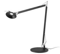 Lampe*Stilnovo Lampe à poser, Torino, , LED, dim, 2700K, 947 lm, L79,4cm, H88,9cm - noir