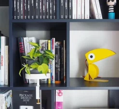 Enfants|Lampe*Bleu Carmin Design Lampe à poser, Toucan, , L21cm, H23cm - jaune