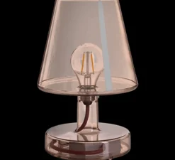 Enfants|Lampe*Fatboy Lampe à poser, Transloetje, marron, LED, Ø16,5cm, H25,5cm - marron fumé