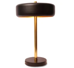 Lampe*Gong Lampe à poser, Tree, , Ø32,5cm, H51cm - noir