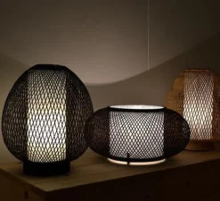 Lampe à poser, Twiggy AW Table, marron, Ø30cm, H35cm - Ay Illuminate