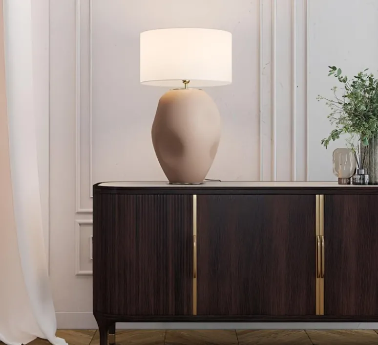 Lampe*Aromas del Campo Lampe à poser, Ural, , L34,5cm, H45cm - beige