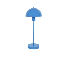 Lampe à poser, Vienda, Bleu océan, Ø19,5cm, H47,5cm - Herstal