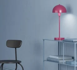 Lampe*Herstal Lampe à poser, Vienda, , Ø19,5cm, H47,5cm - Violet dragon