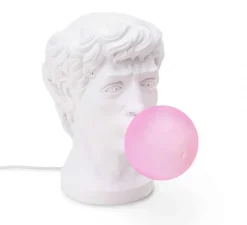 Lampe à poser, Wonder, blanc et rose, L21cm, H40,5cm - Seletti