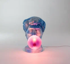 Lampe*Seletti Lampe à poser, Wonder Cloud, , L21cm, H40,5cm - bleu et rose