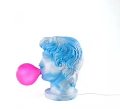 Lampe*Seletti Lampe à poser, Wonder Cloud, , L21cm, H40,5cm - bleu et rose