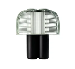 Lampe*DCW éditions Paris Lampe à poser, Yasuke, , LED, dim, 2700-3400K, 1300 lm, L39,5cm, H44,3cm - noir et vert