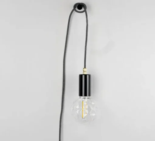 Lampe|Enfants*Zangra Lampe, Baladeuse, Aladin, , L450cm, H4,2cm - noir
