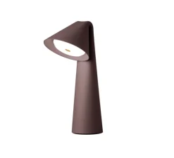 Lampe, Baladeuse, Ami, argile chocolat, IP44, LED, dim, 2700K, 30-75-150 lm, Ø9cm, H31,6cm - Frandsen